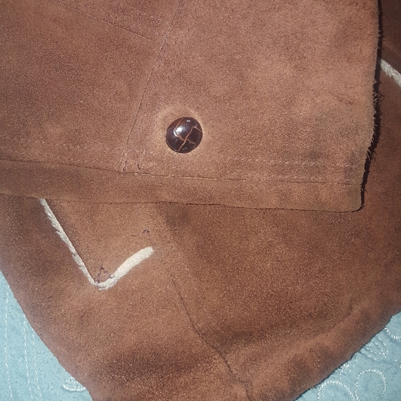 Vintage Montgomery Wards cowhide leather jacket! - Picture 2 of 8